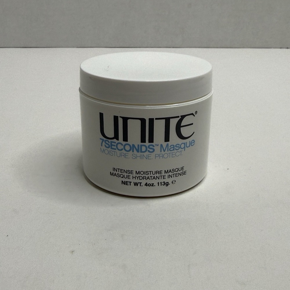 UNITE 7SECONDS Masque 4oz Intense Moisture Hair Treatment Salon